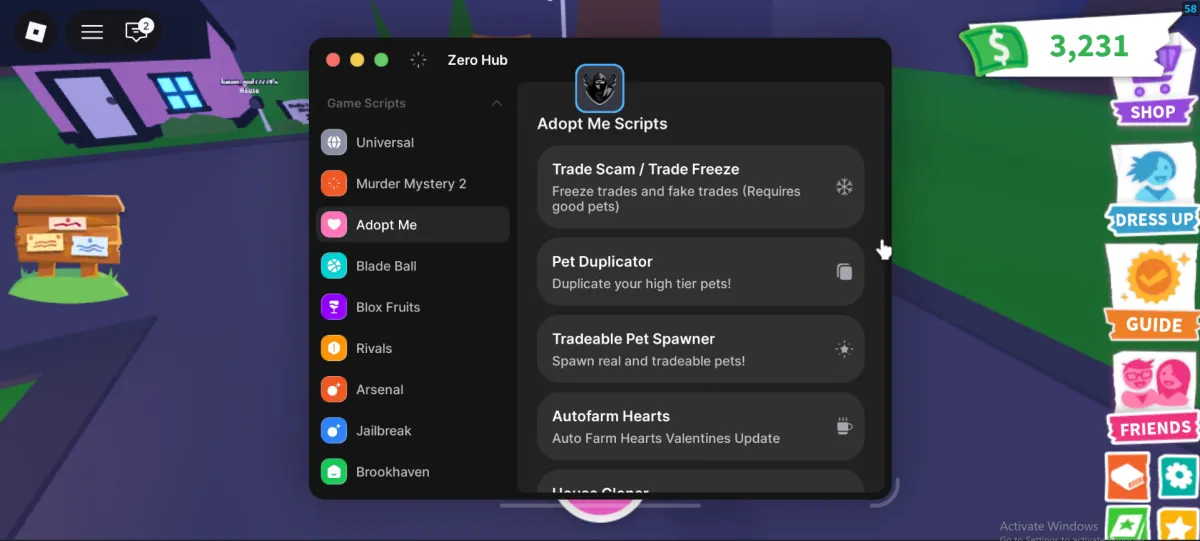 Adopt Me Script: Autofarm | Trade Freeze | Pet Spawner | Pet Replicator
